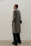 BORIS BIDJAN SABERI Midi Shirt SS22 SHIRT2 F1505F+F035 Charcoal Grey